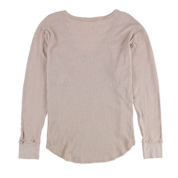 Project Social T Womens Waffle Scoop Basic T-Shirt, Pink, NWT - Picture 2 of 2